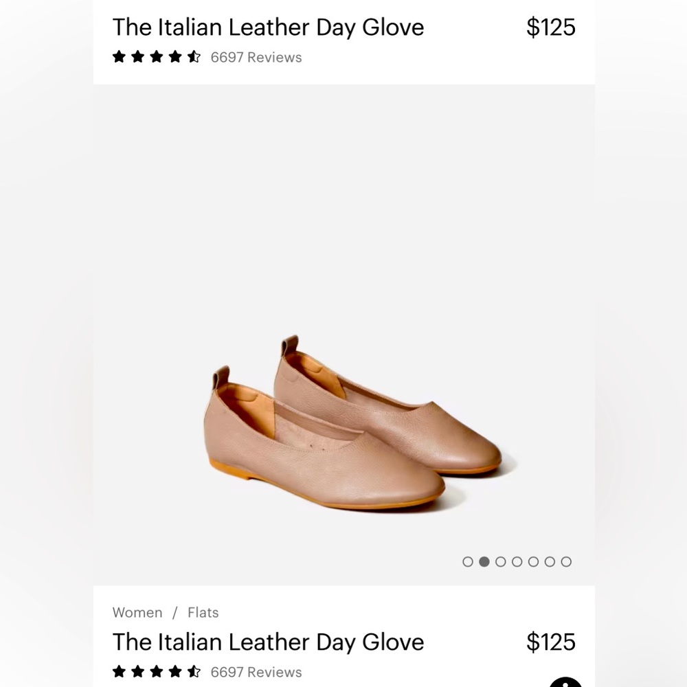 Everlane Day Glove Flat